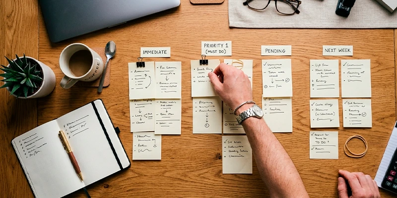 Organização de prioridades para evitar erros no planejamento estratégico