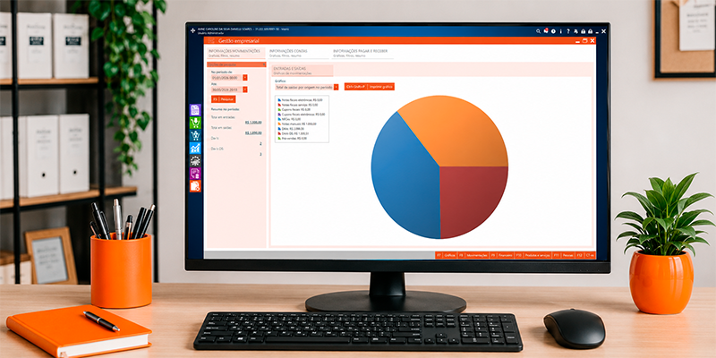 Controle financeiro digital para pequenas empresas